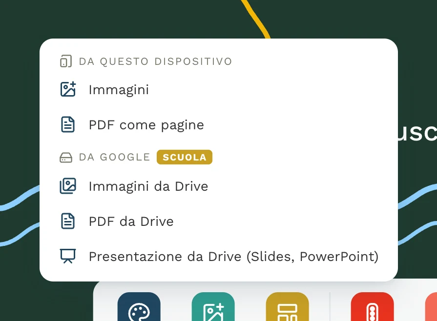 Menu Importa