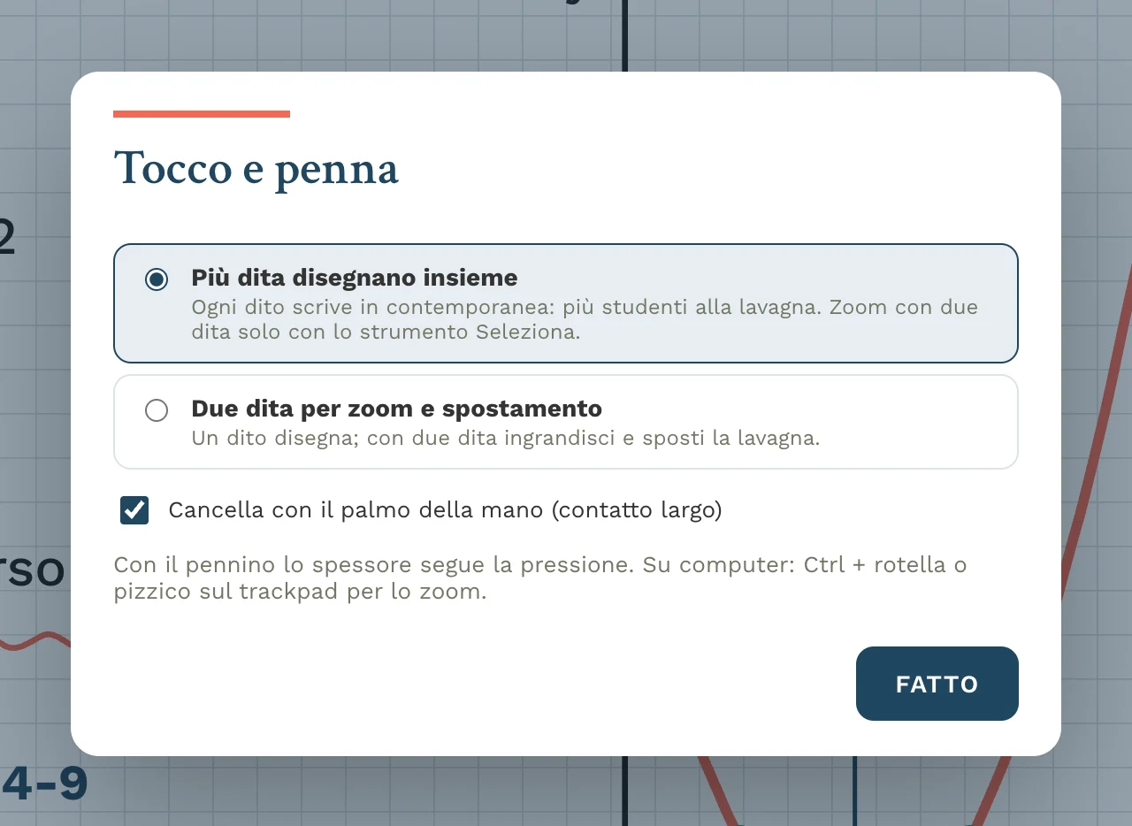Finestra Tocco e penna